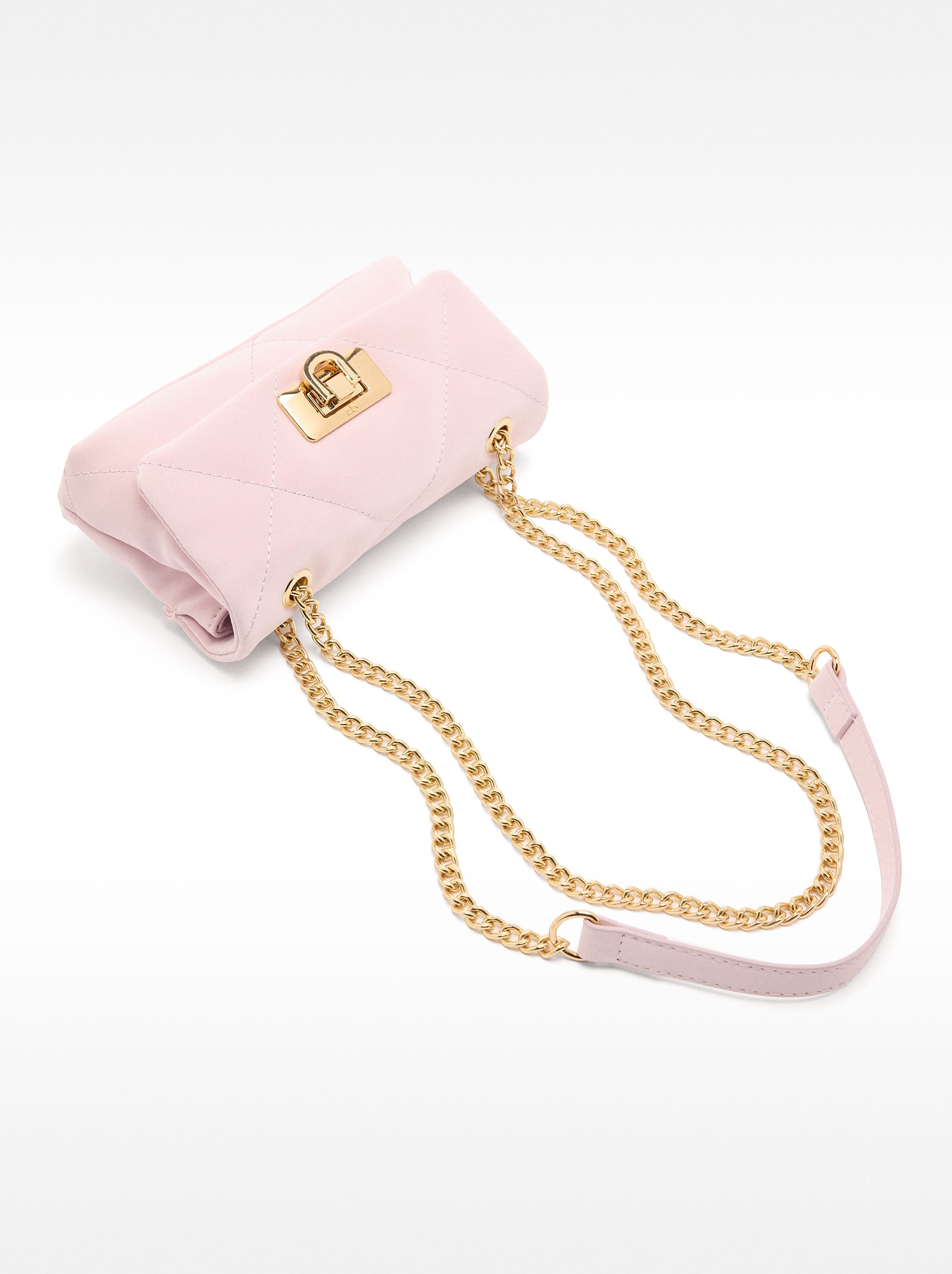 Bolso De Hombro Con Textura Suave