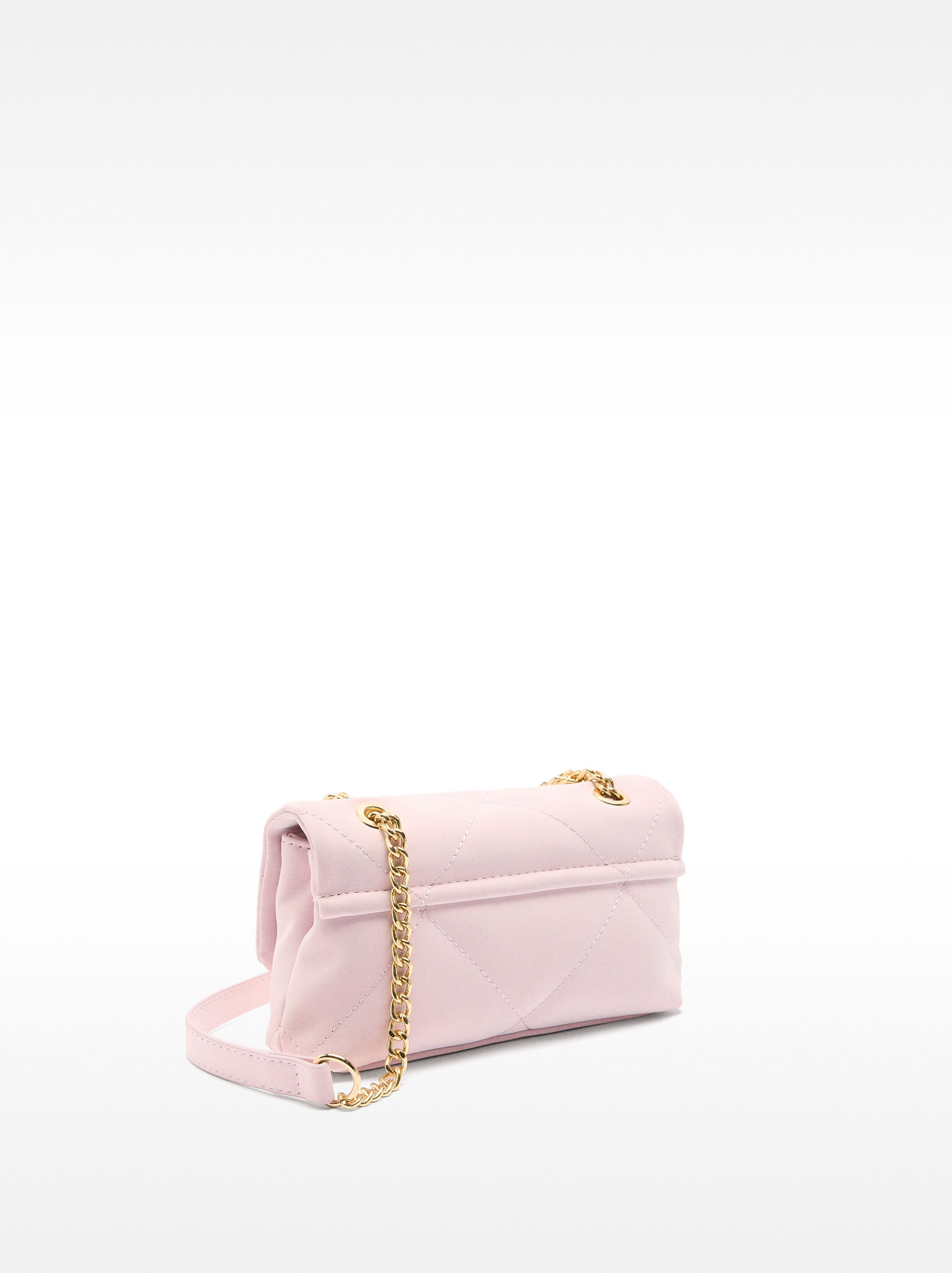 Bolso De Hombro Con Textura Suave