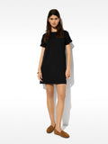 Vestido Corto Cuello Redondo