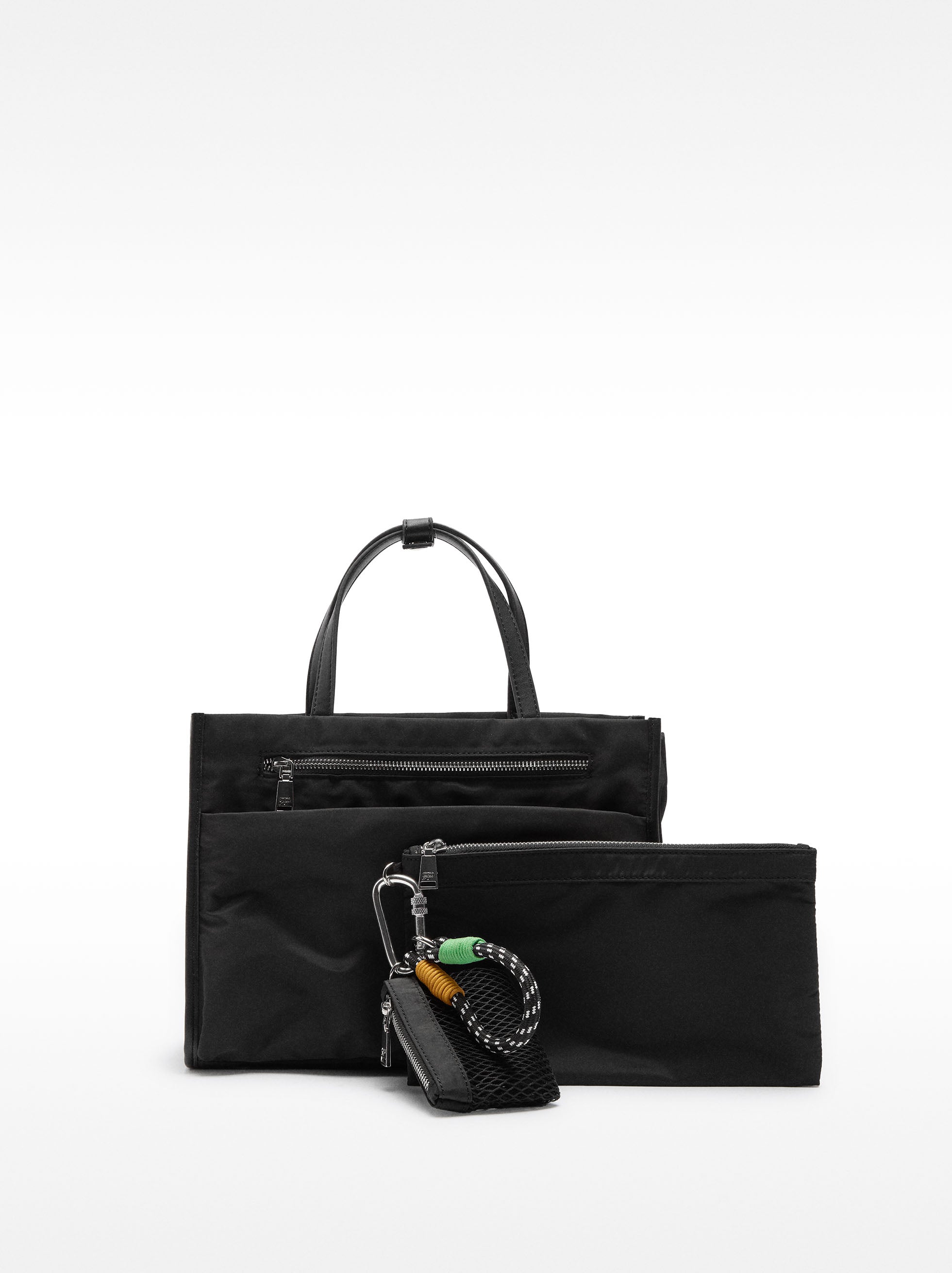 Cartera Tote De Nylon M