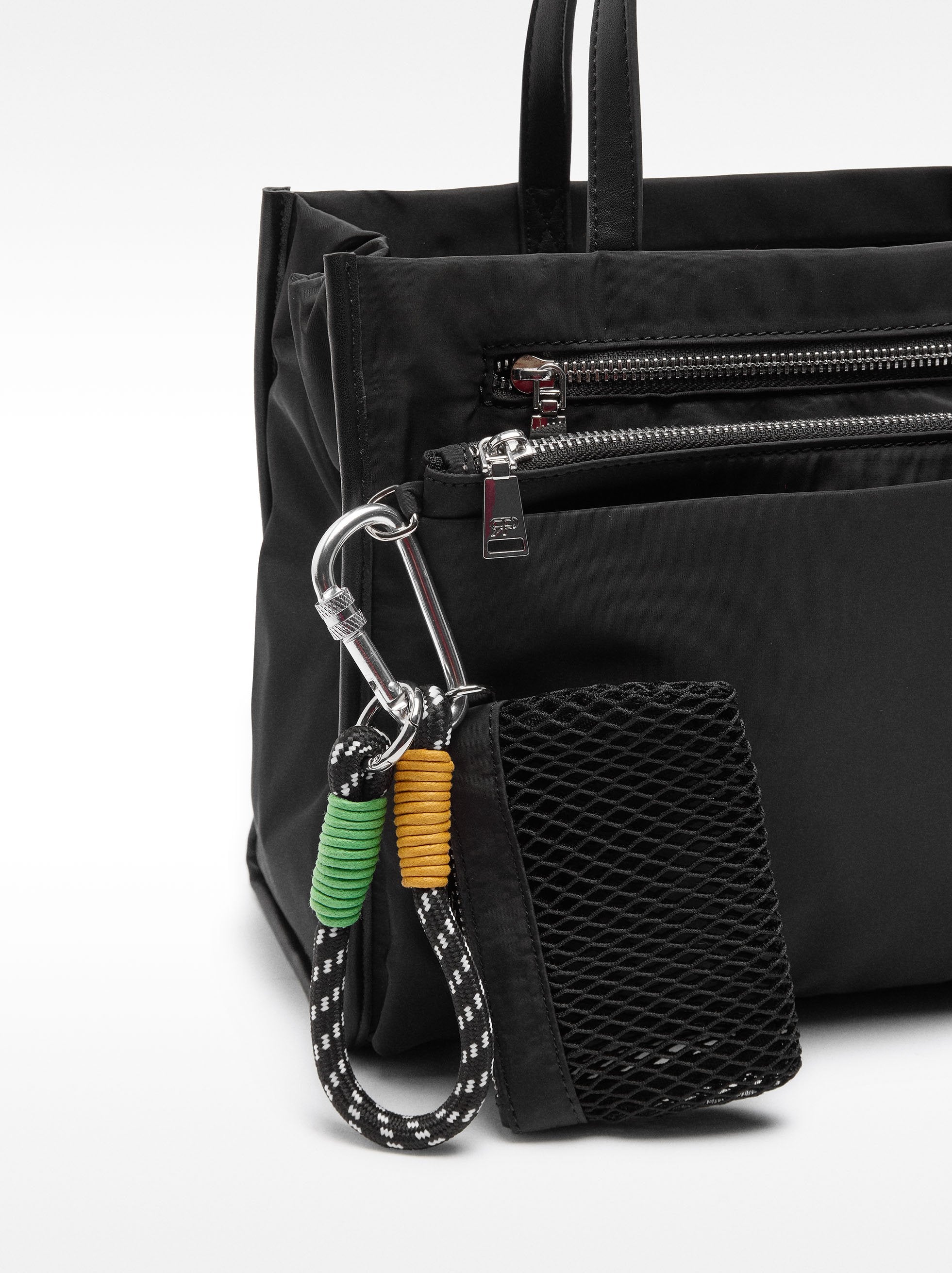 Cartera Tote De Nylon M