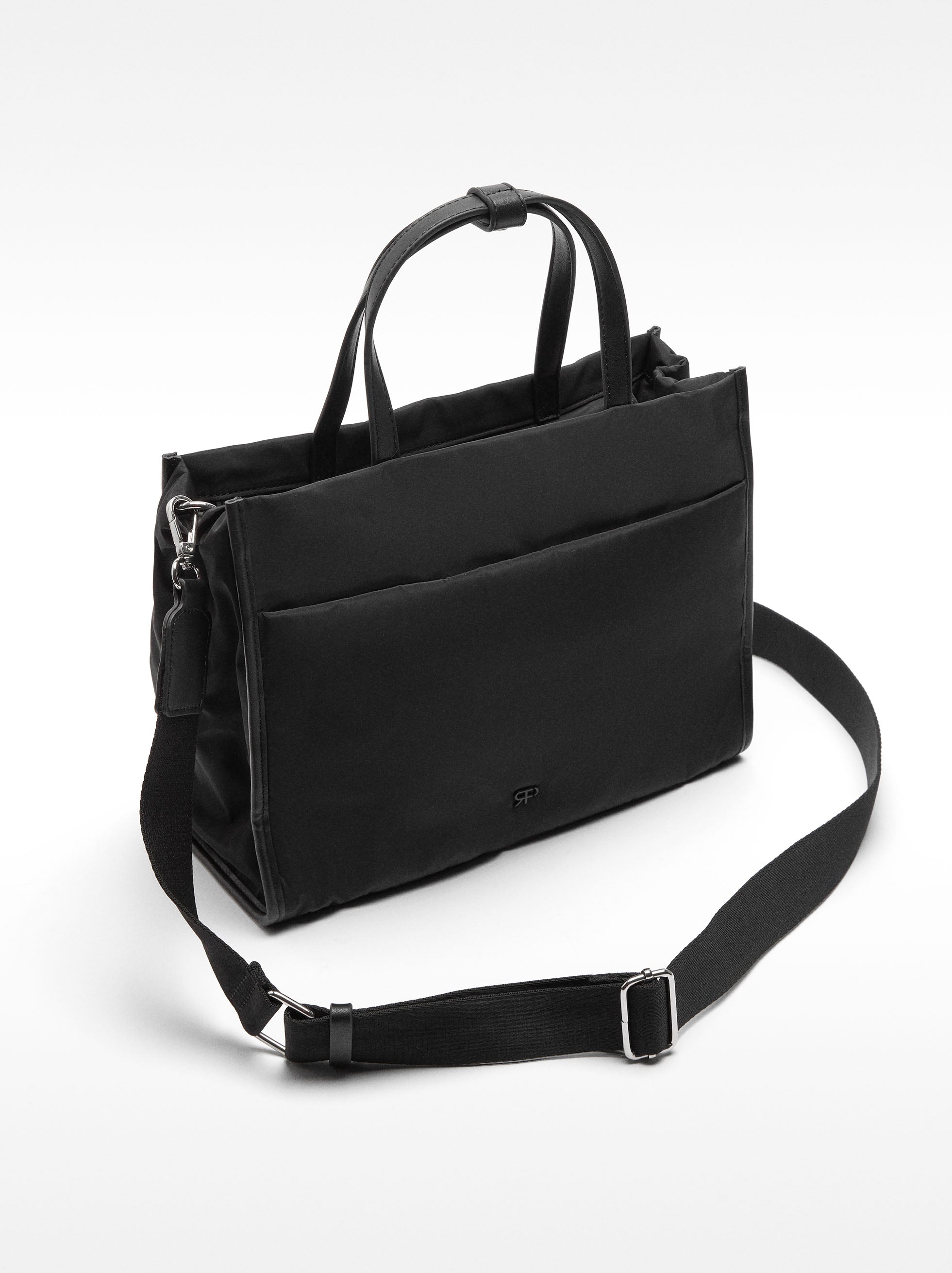 Cartera Tote De Nylon M