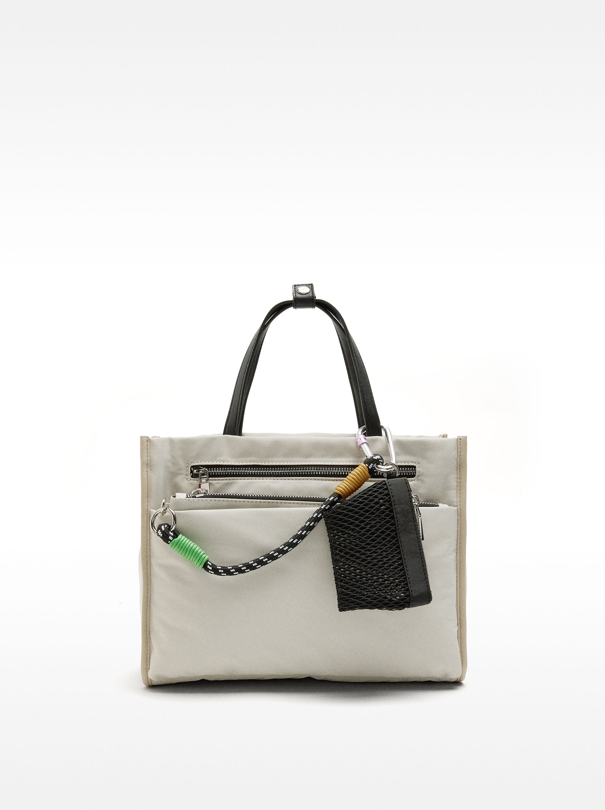 Cartera Tote De Nylon M
