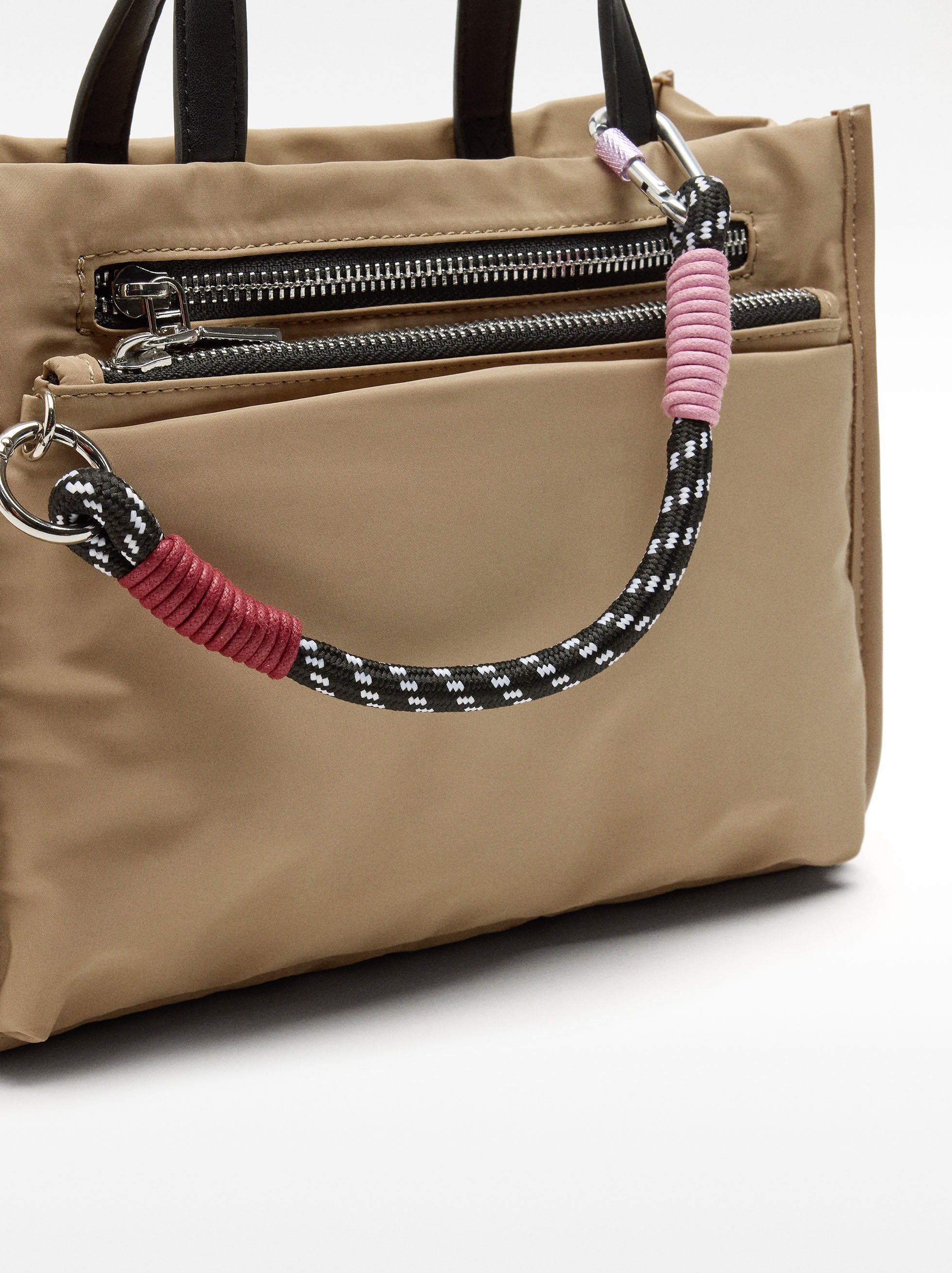 Cartera Tote De Nylon S
