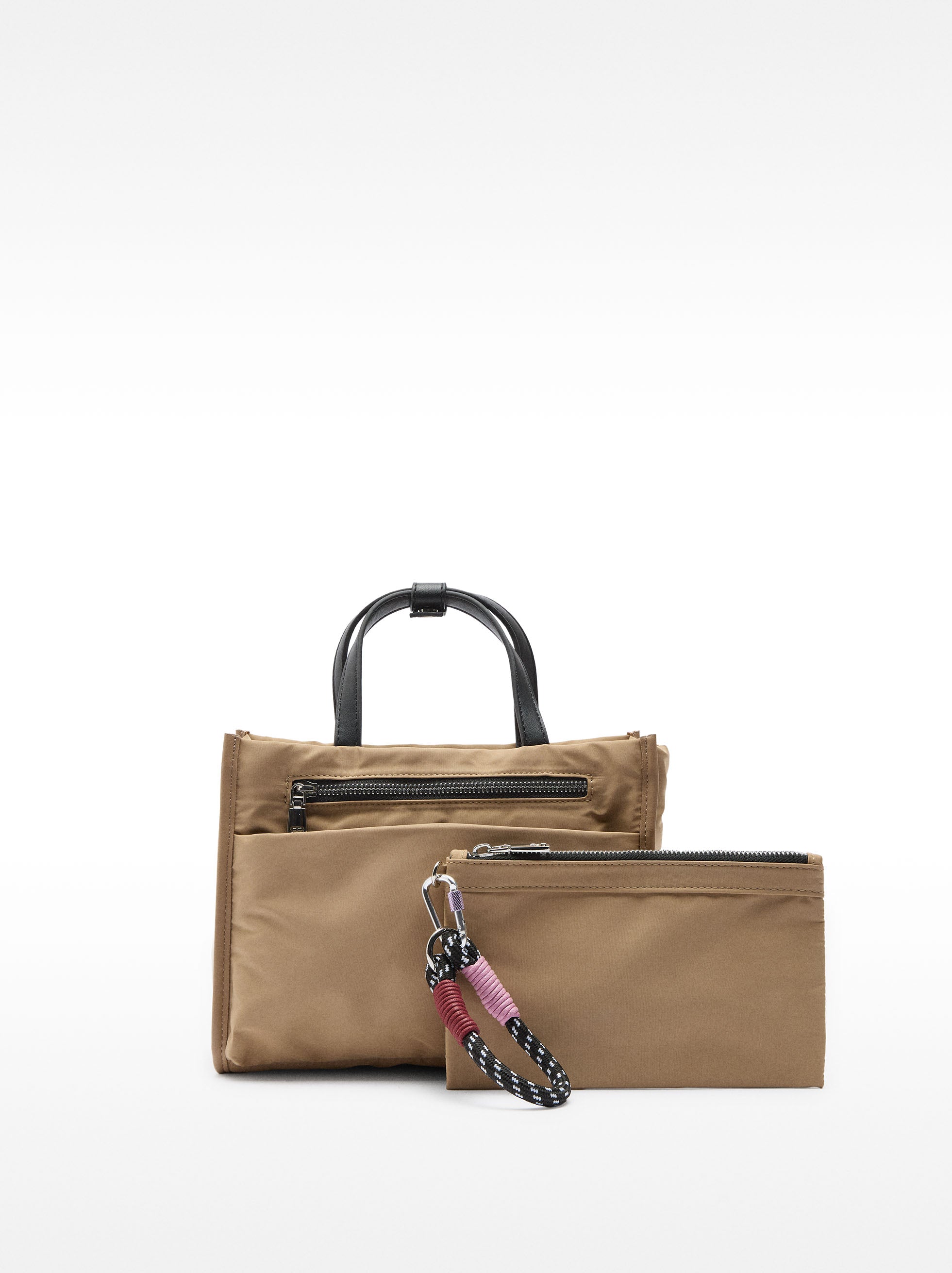 Cartera Tote De Nylon S