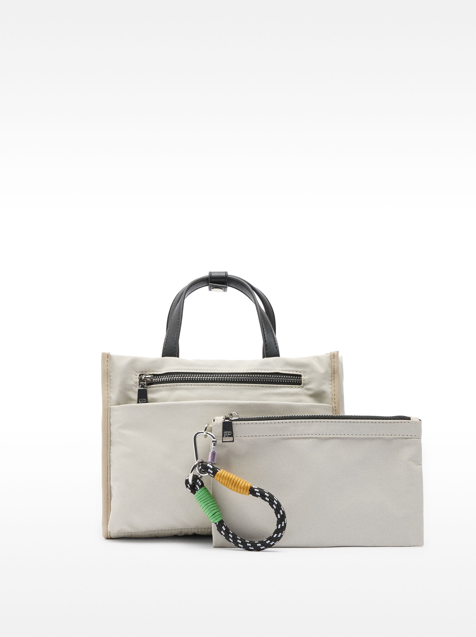 Cartera Tote De Nylon S