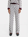 Pantalón De Punto Jacquard