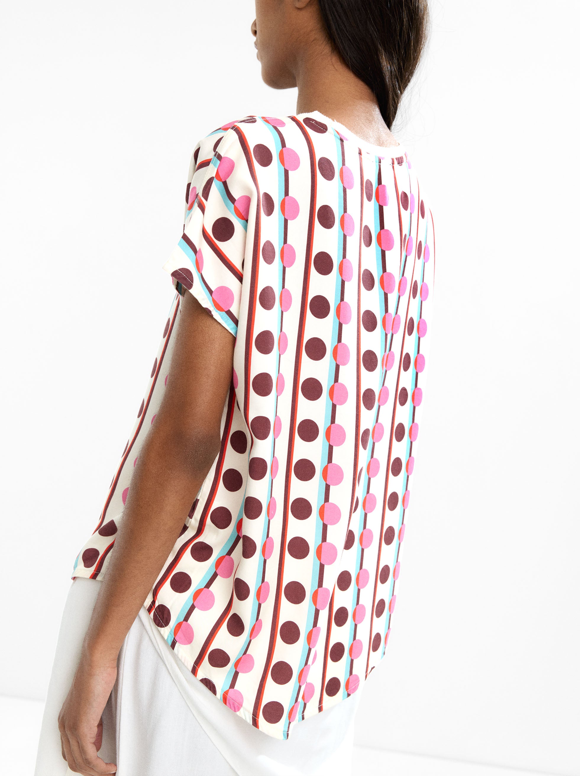 Top Estampado 100 % Lyocell