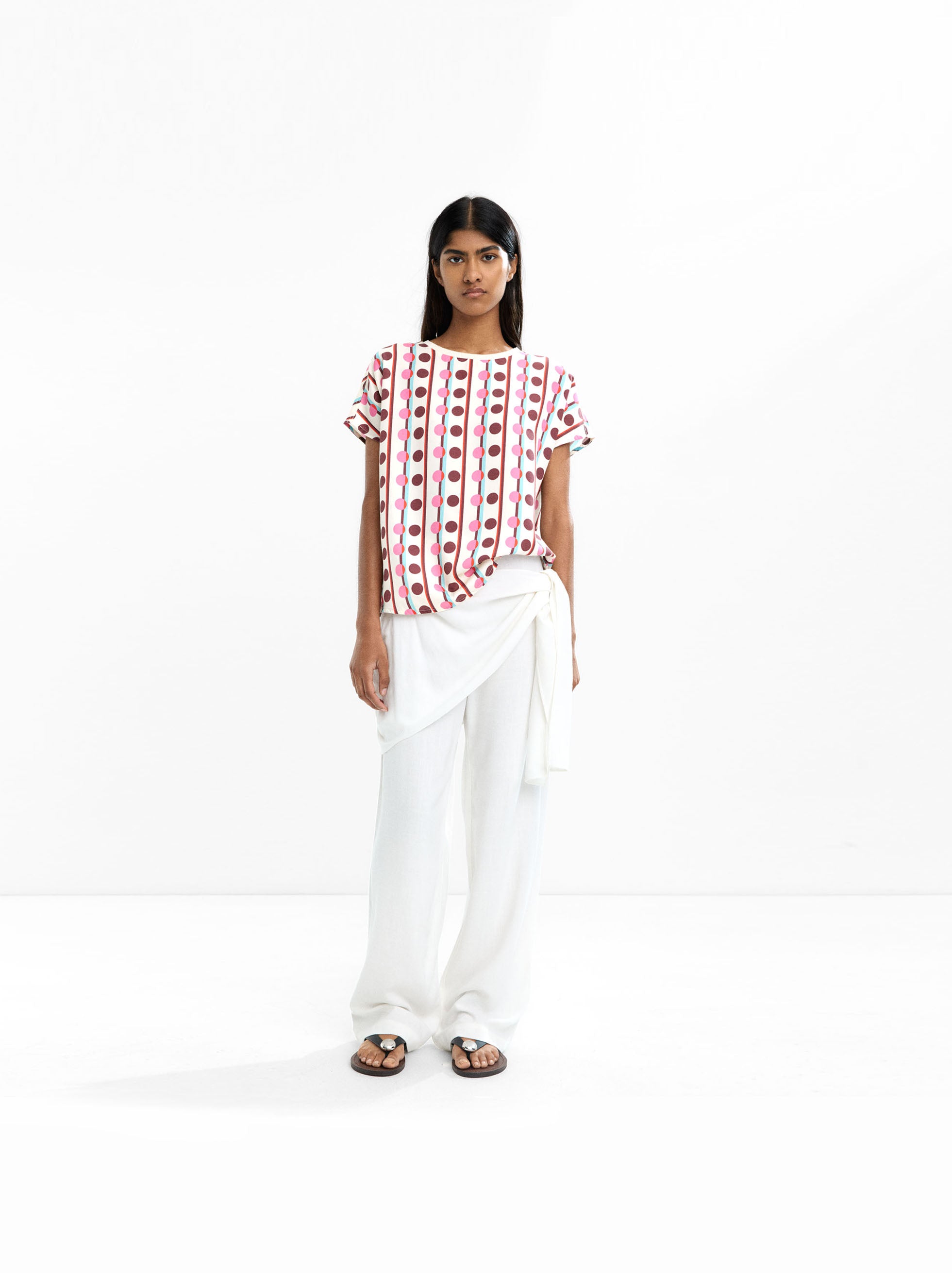 Top Estampado 100 % Lyocell