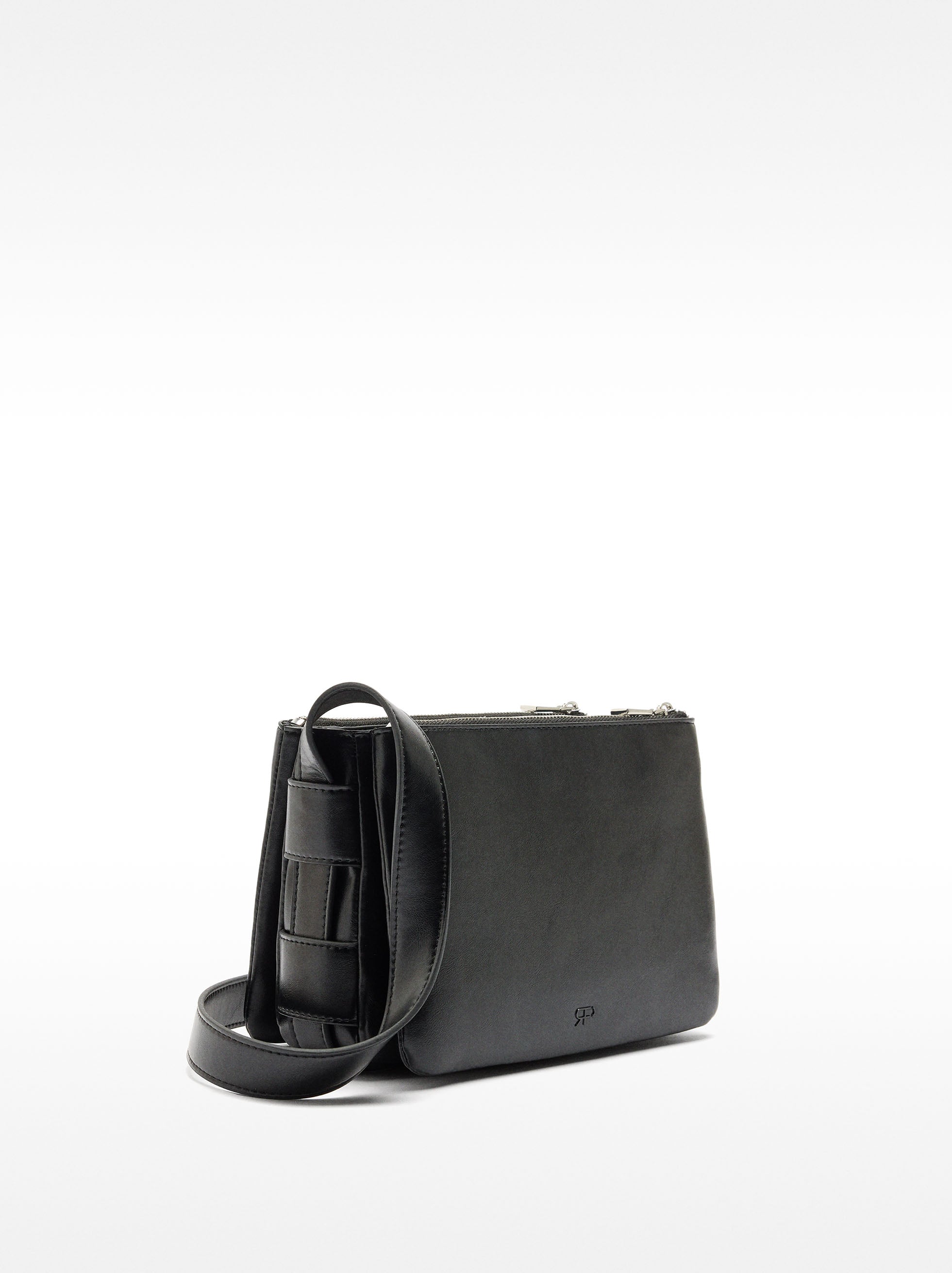 Bolso Bandolera Con Bolsillos Exteriores