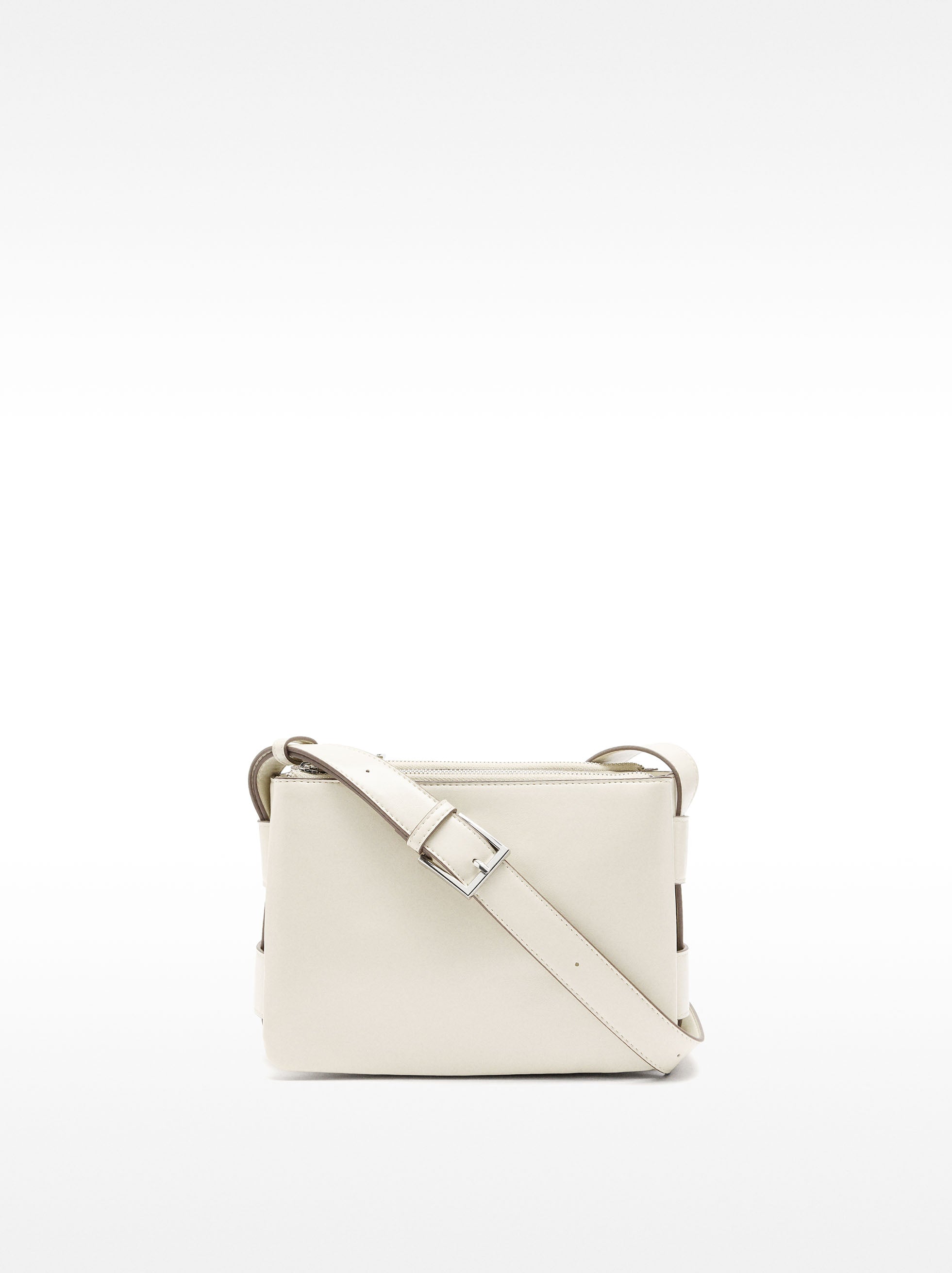 Bolso Bandolera Con Bolsillos Exteriores