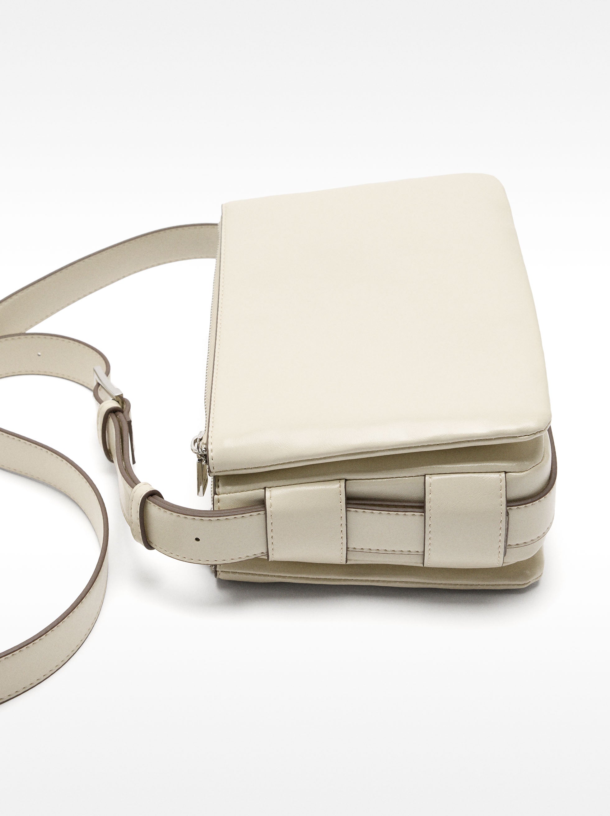 Bolso Bandolera Con Bolsillos Exteriores