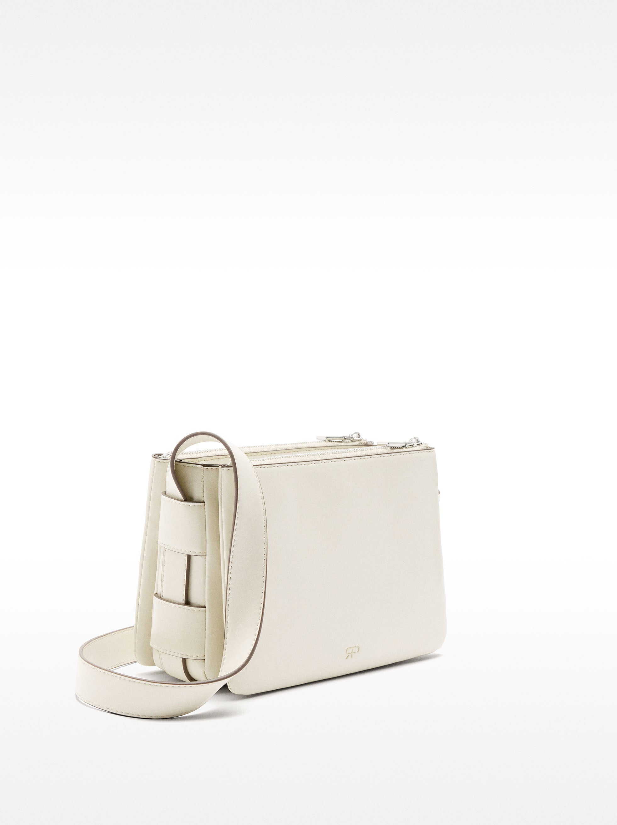Bolso Bandolera Con Bolsillos Exteriores