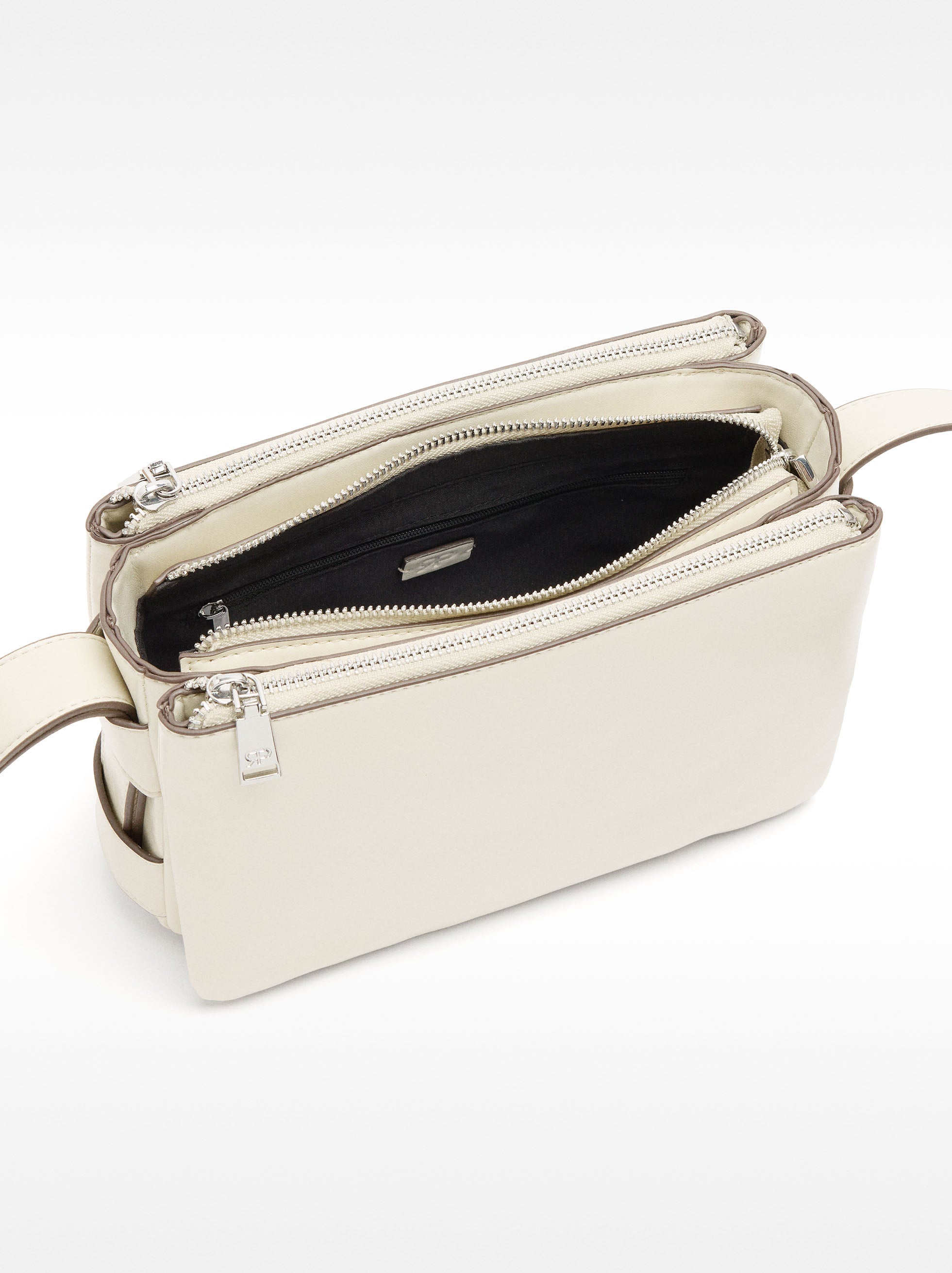Bolso Bandolera Con Bolsillos Exteriores