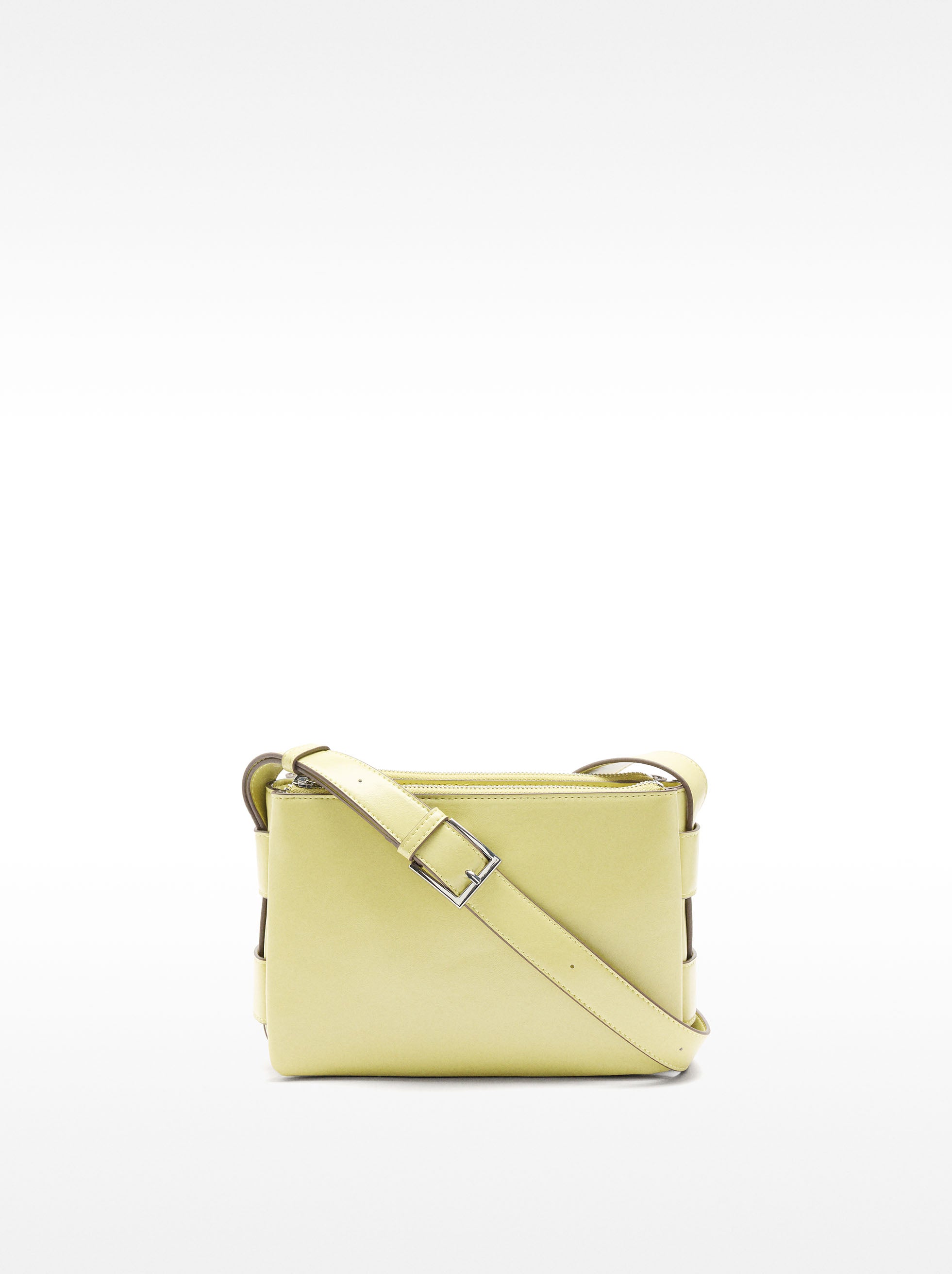 Bolso Bandolera Con Bolsillos Exteriores