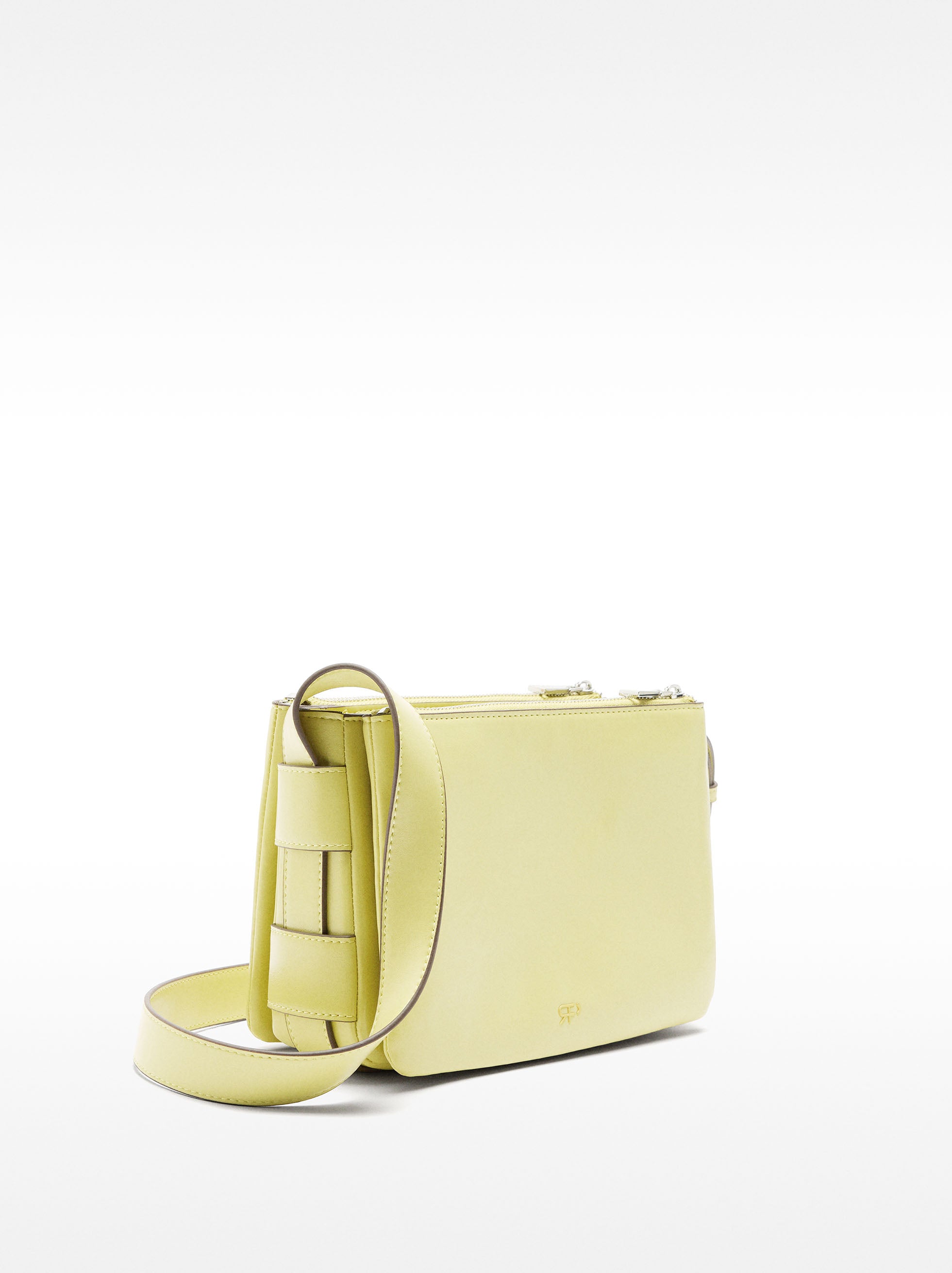 Bolso Bandolera Con Bolsillos Exteriores