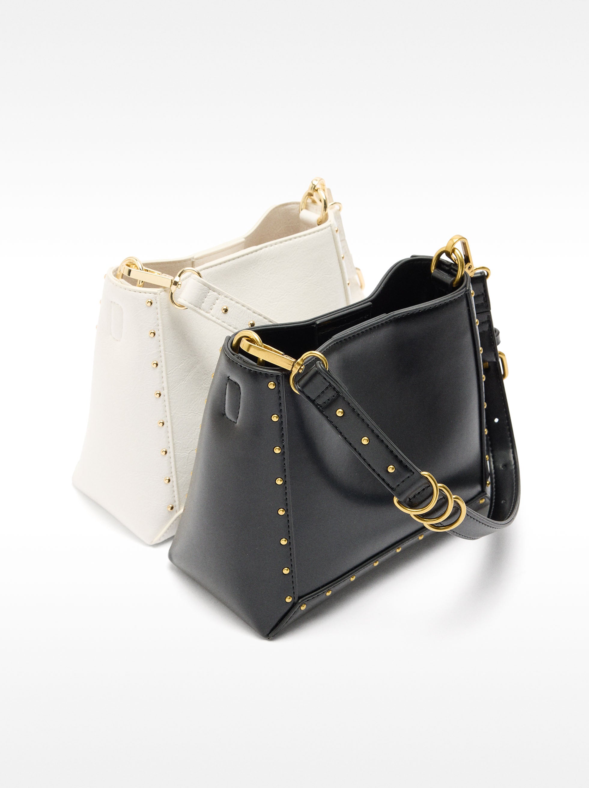 Bolso Tote Con Tachuelas