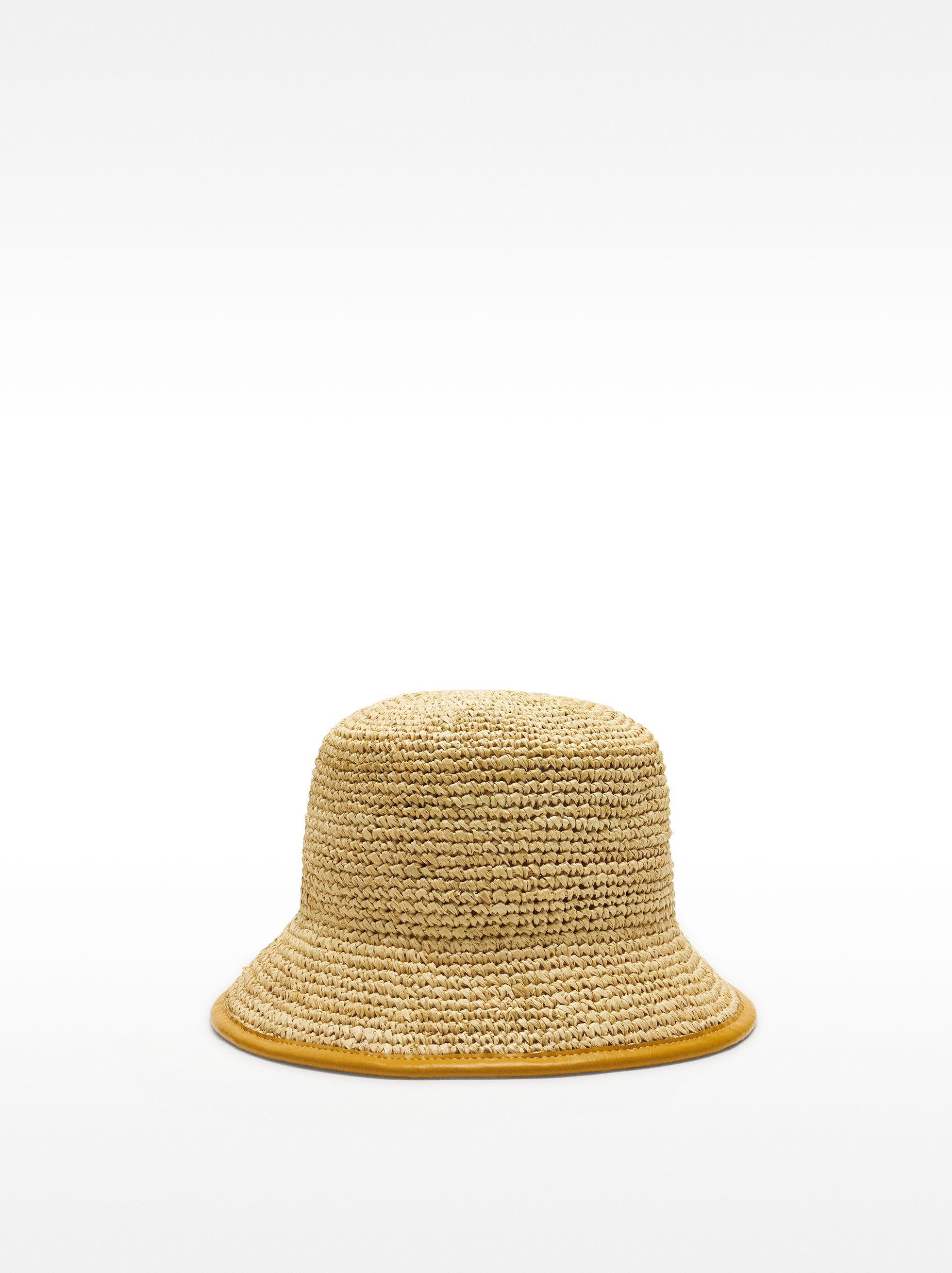 Sombrero Tipo Bucket De Rafia