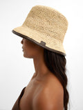 Sombrero Tipo Bucket De Rafia