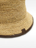 Sombrero Tipo Bucket De Rafia