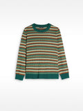 Chompa De Punto Jacquard A Rayas
