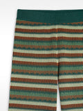 Pantalón De Punto Jacquard A Rayas