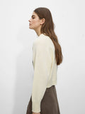Chompa De Punto Jacquard Cerezas
