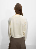 Chompa De Punto Jacquard Cerezas