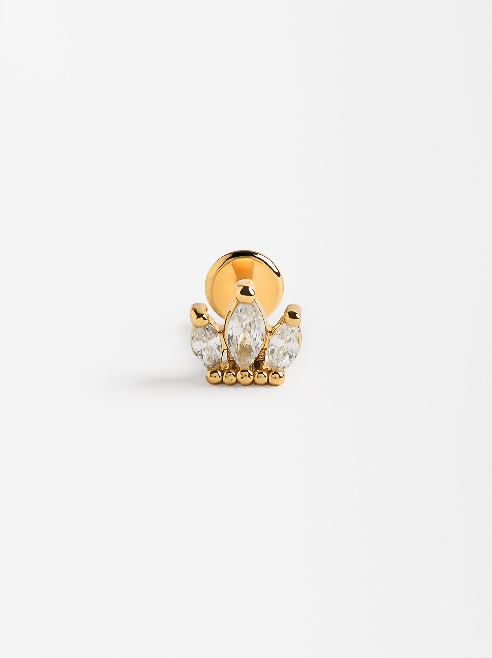 Piercing Circonitas - Acero Inoxidable