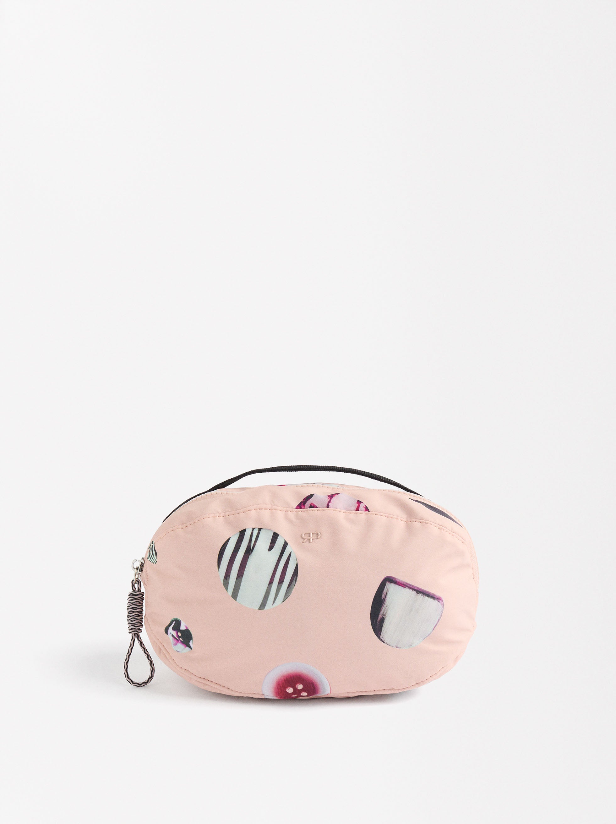 Bolsa Para Cosméticos De Nylon Estampada