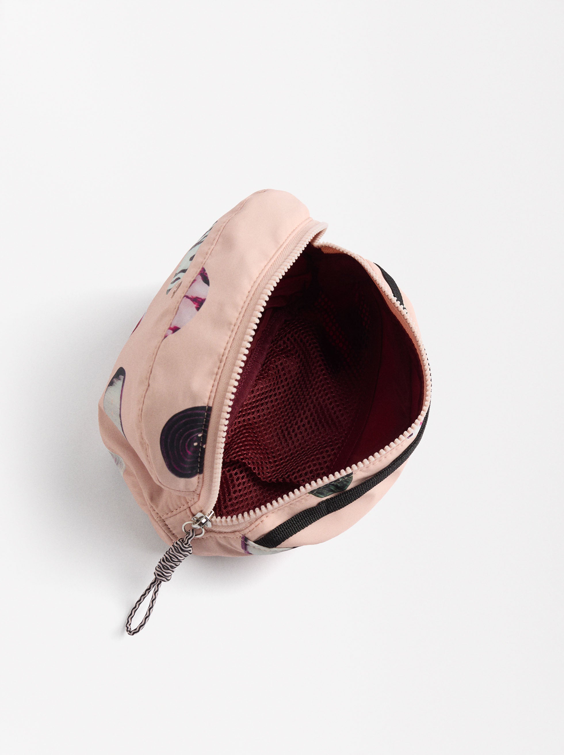 Bolsa Para Cosméticos De Nylon Estampada