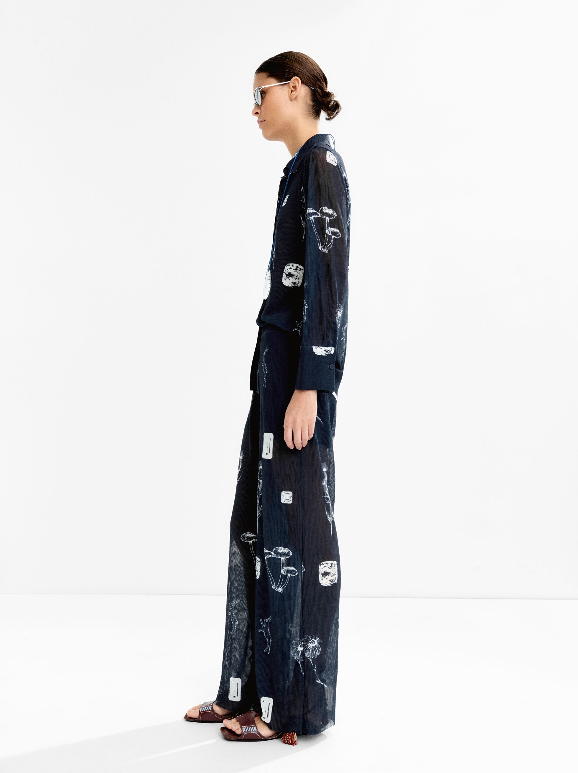 Pantalón Fluido Estampado