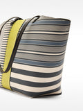 Cartera Shopper A Rayas