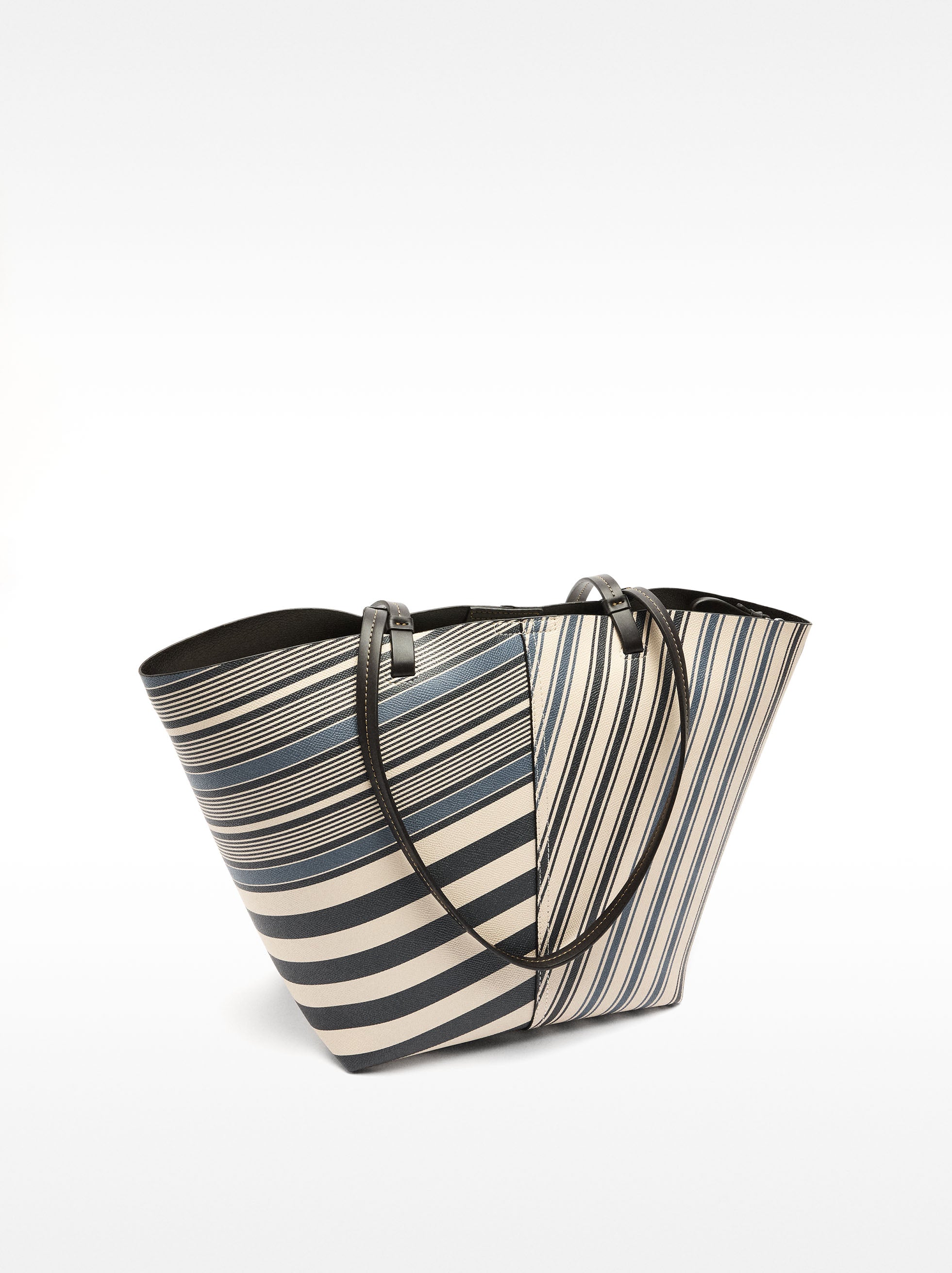 Cartera Shopper A Rayas