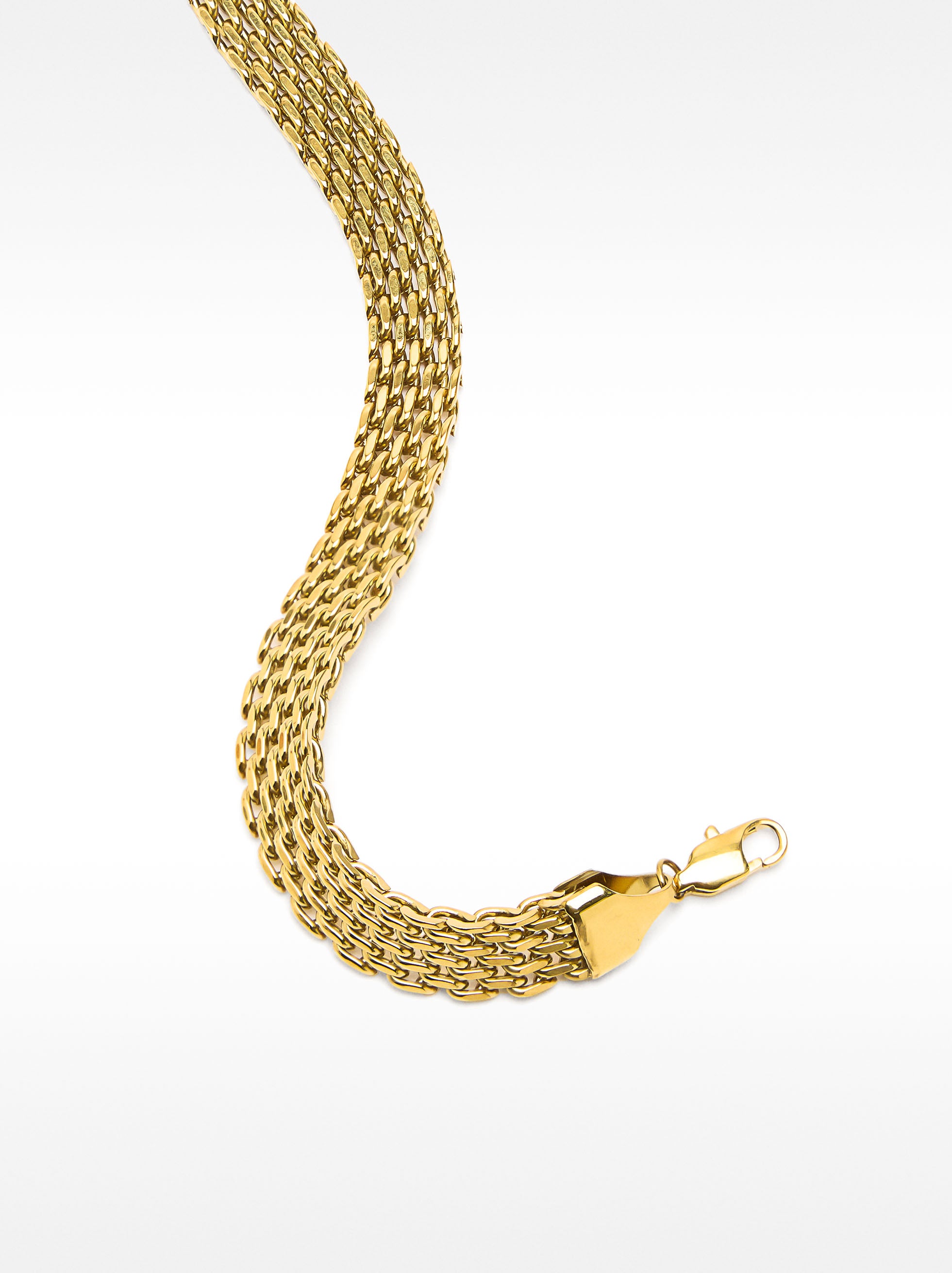 Pulsera De Malla Metálica - Acero Inoxidable