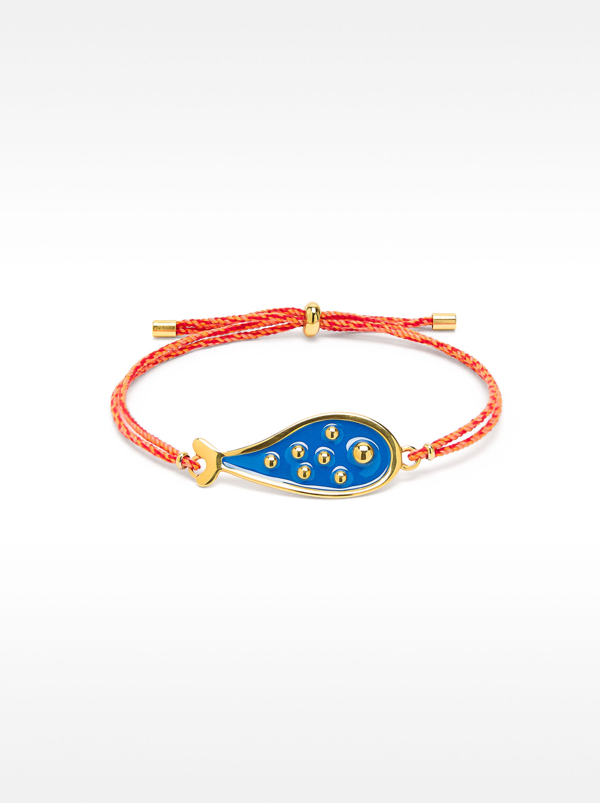 Pulsera Ajustable Con Charm Pez