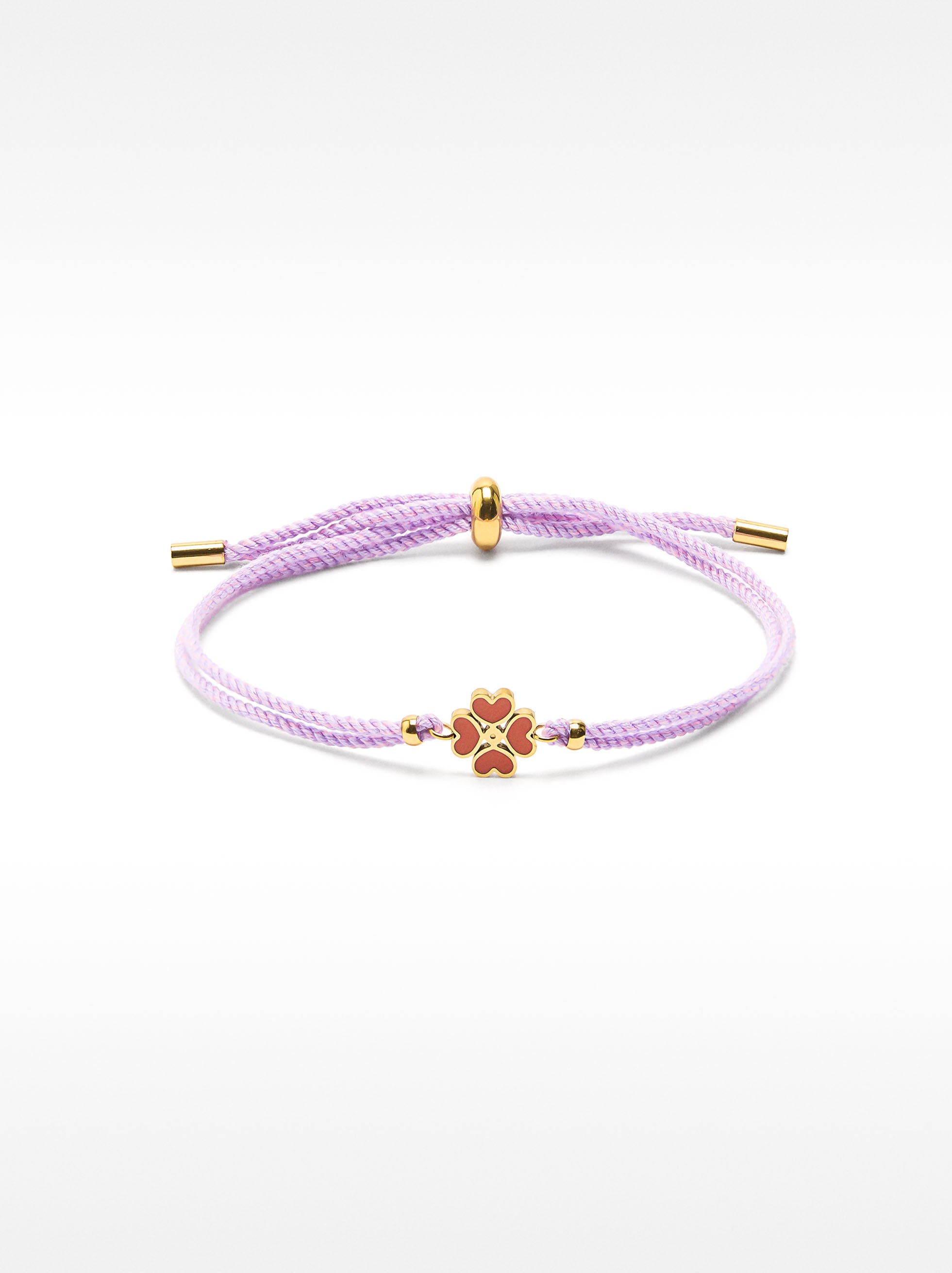 Pulsera Ajustable Trébol - Acero Inoxidable