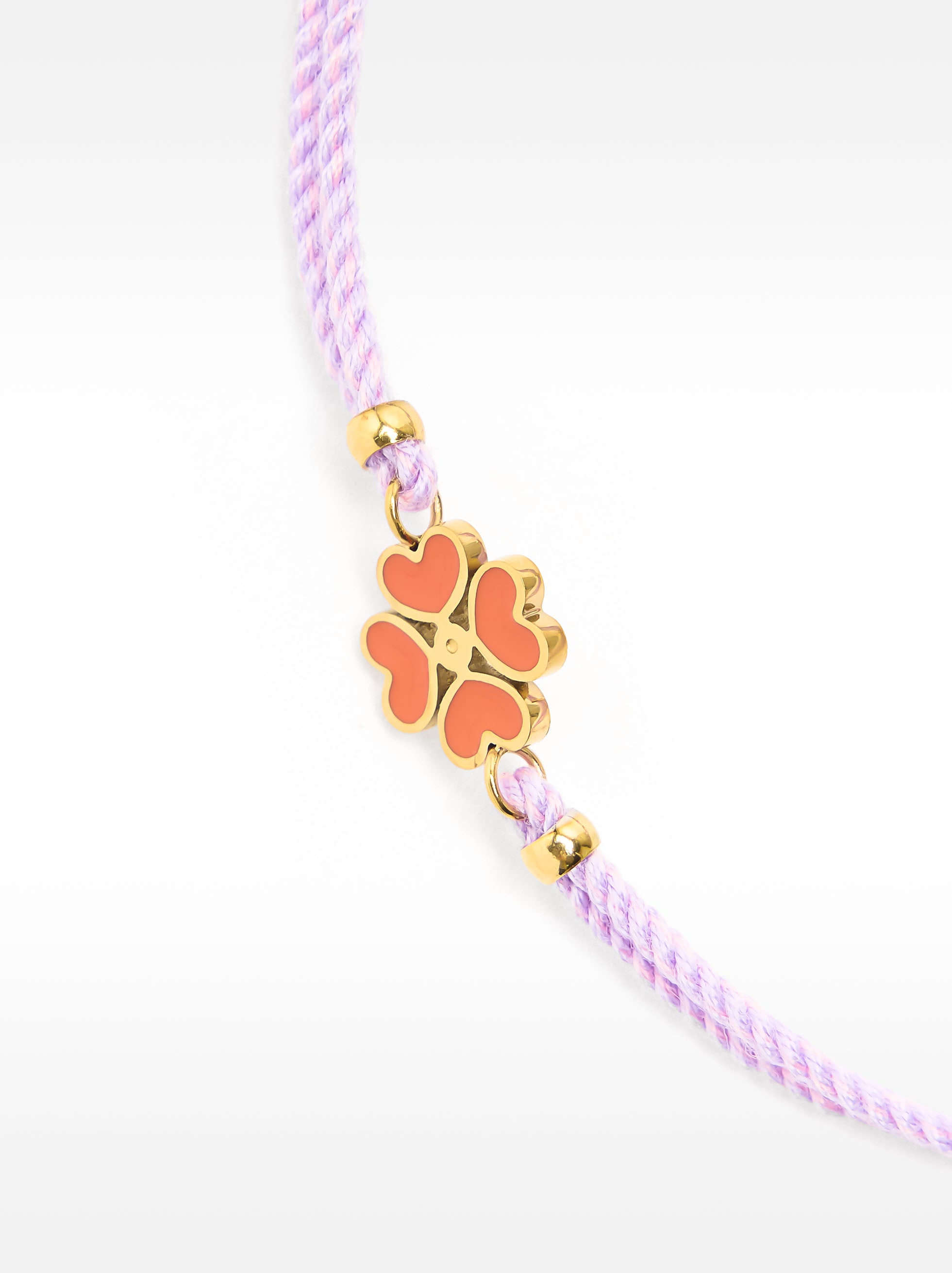 Pulsera Ajustable Trébol - Acero Inoxidable