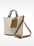 Cartera Tote Con Colgante
