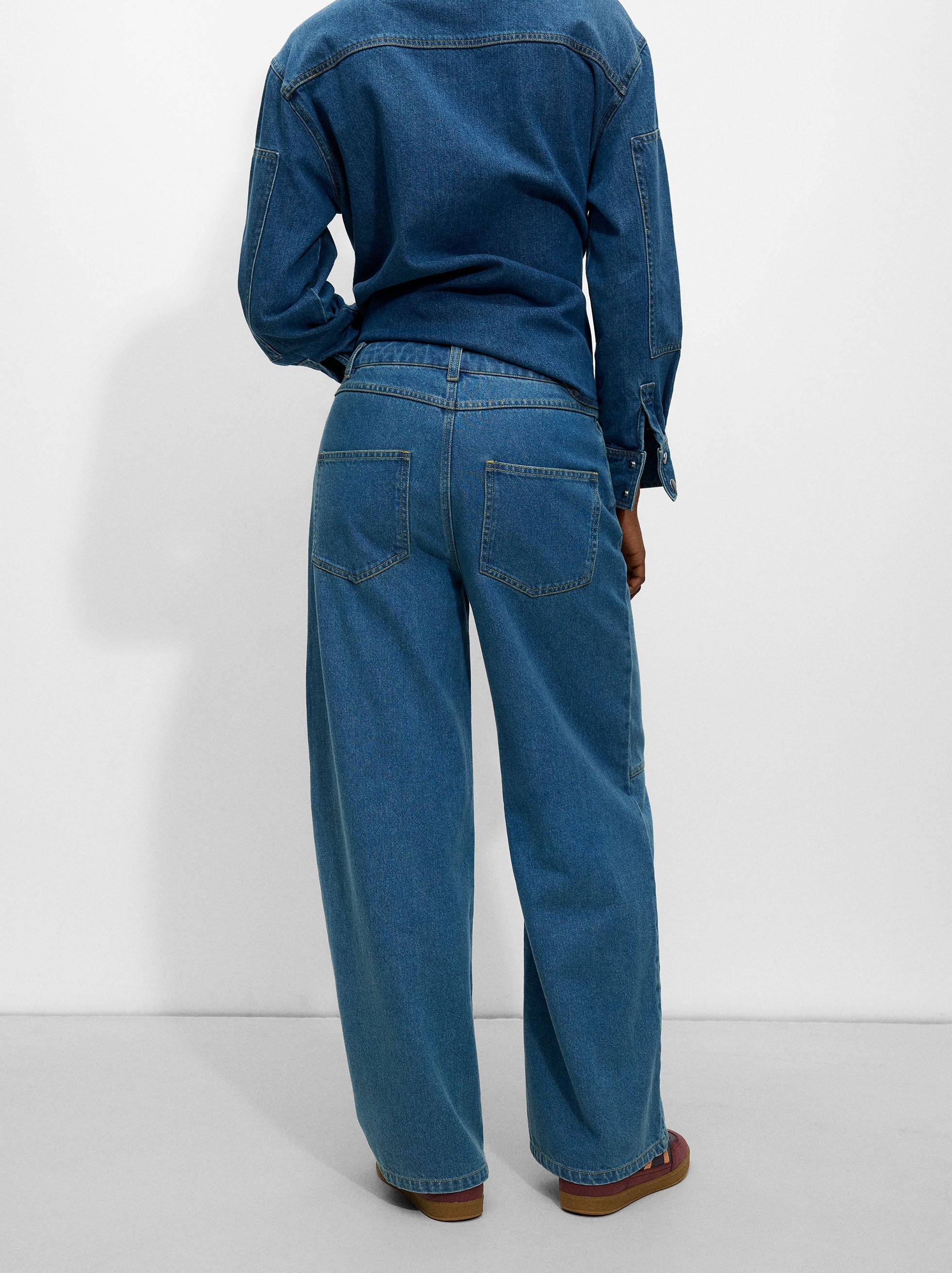 Pantalón Denim Wide Leg
