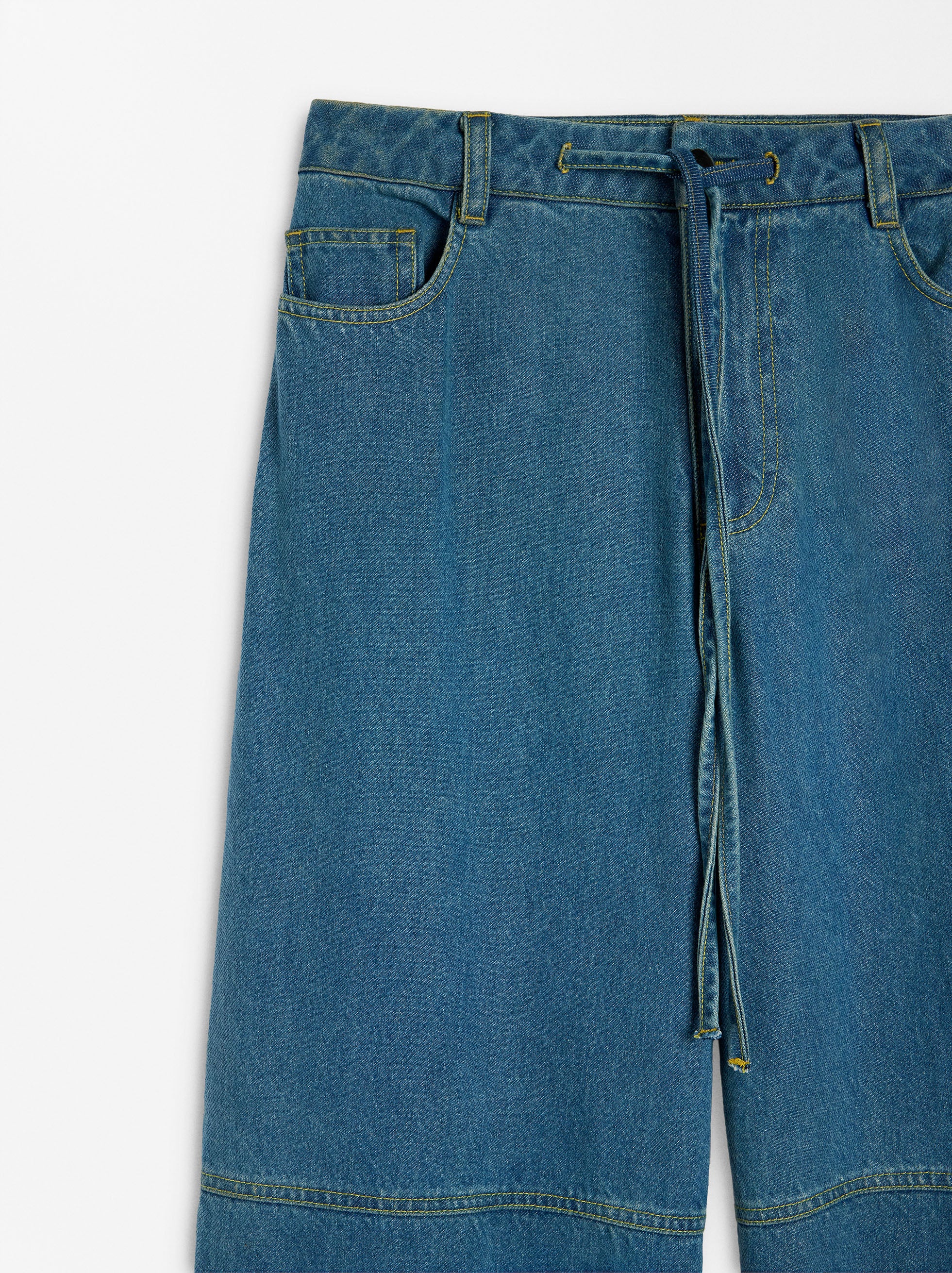 Pantalón Denim Wide Leg