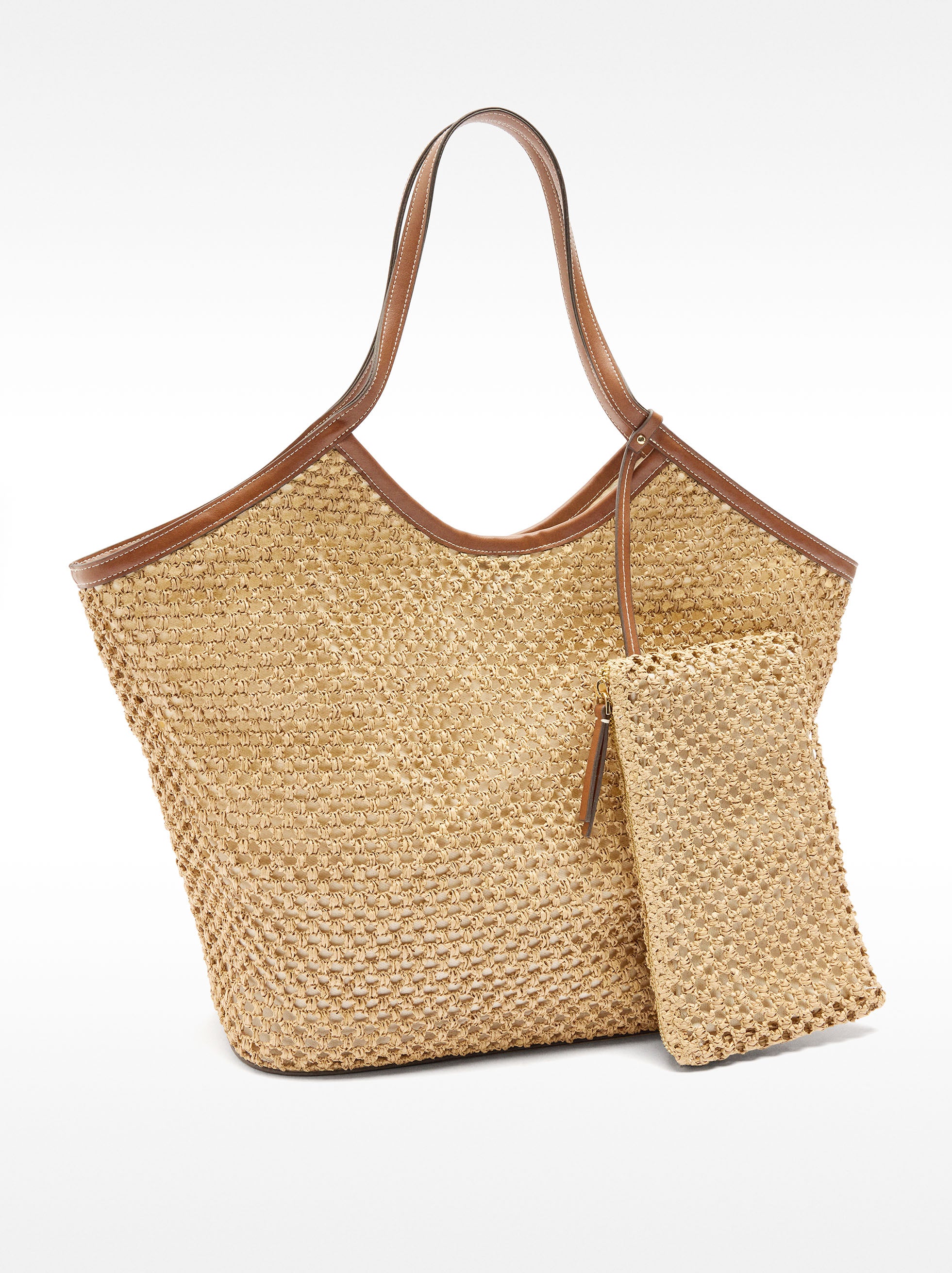 Bolso Shopper Efecto Rafia
