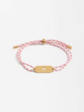 Pulsera Ajustable Placa Corazón - Acero Inoxidable