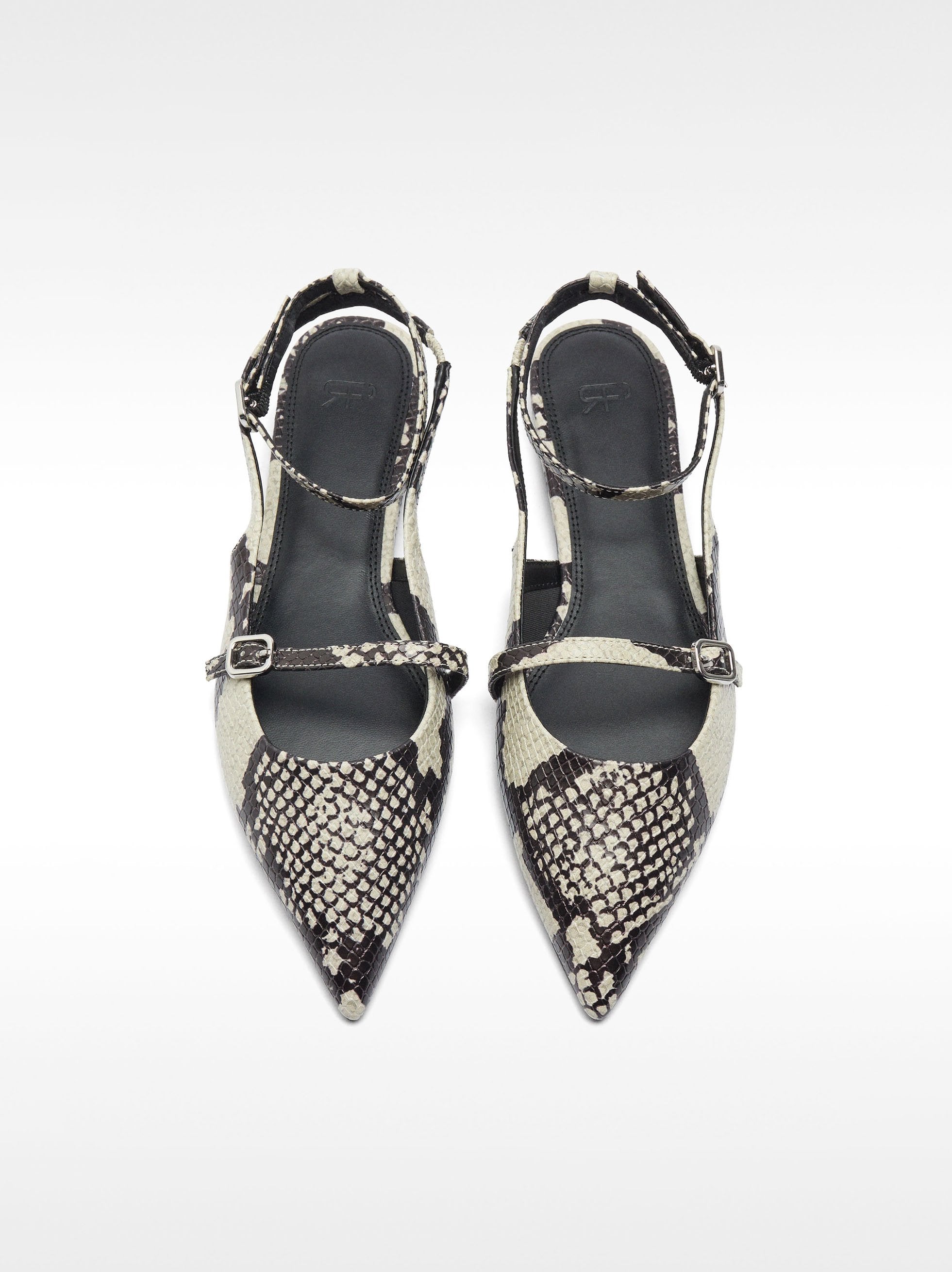 Bailarinas Destalonadas Estampado Animal