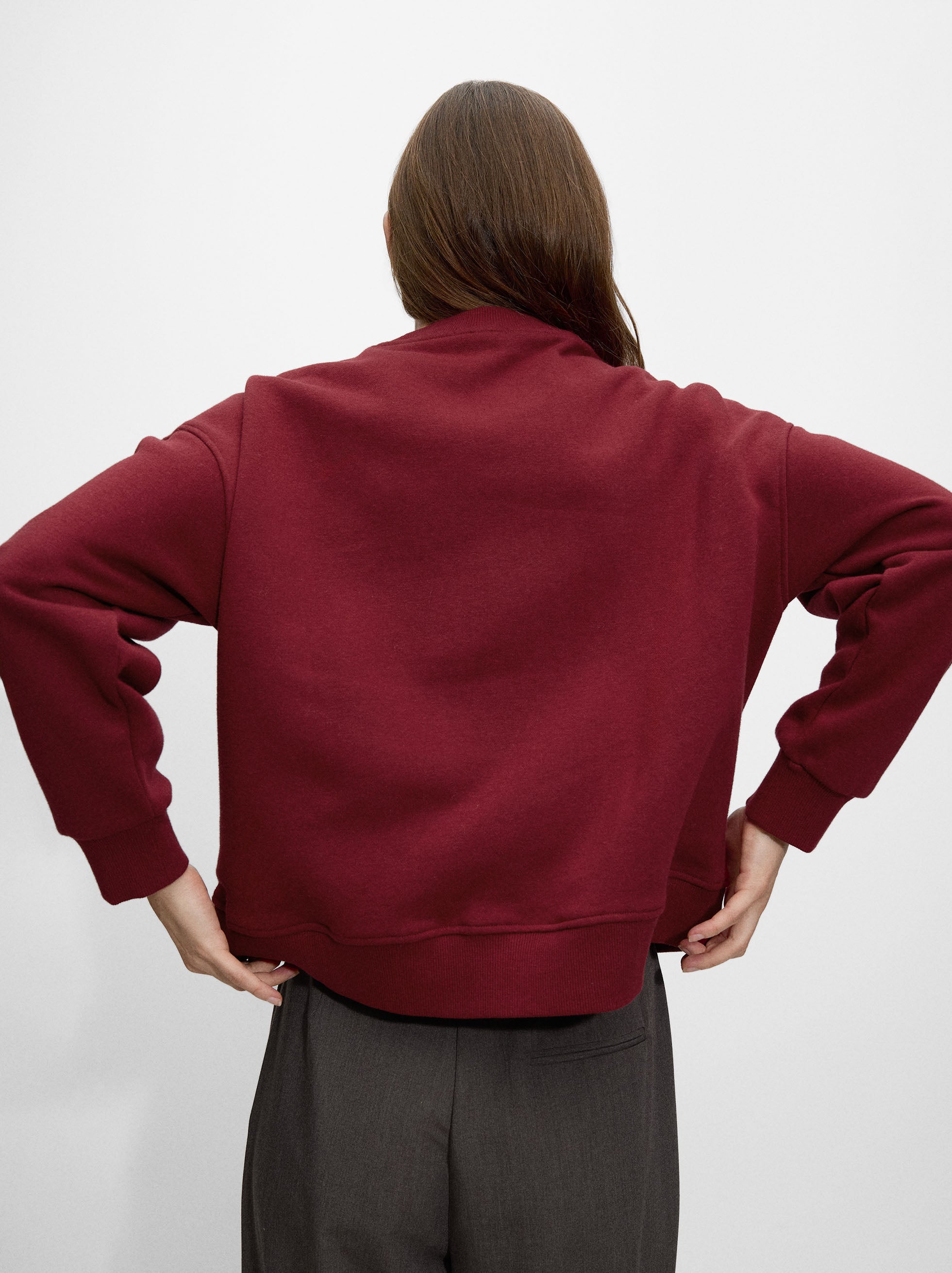 Sudadera Estampado Cerezas