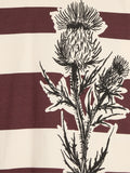 Camiseta De Algodón A Rayas