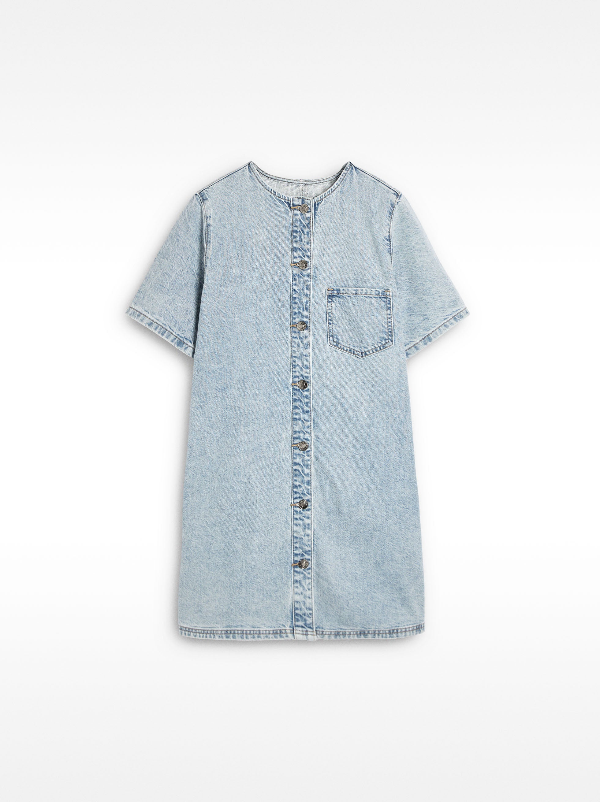 Vestido Corto Denim