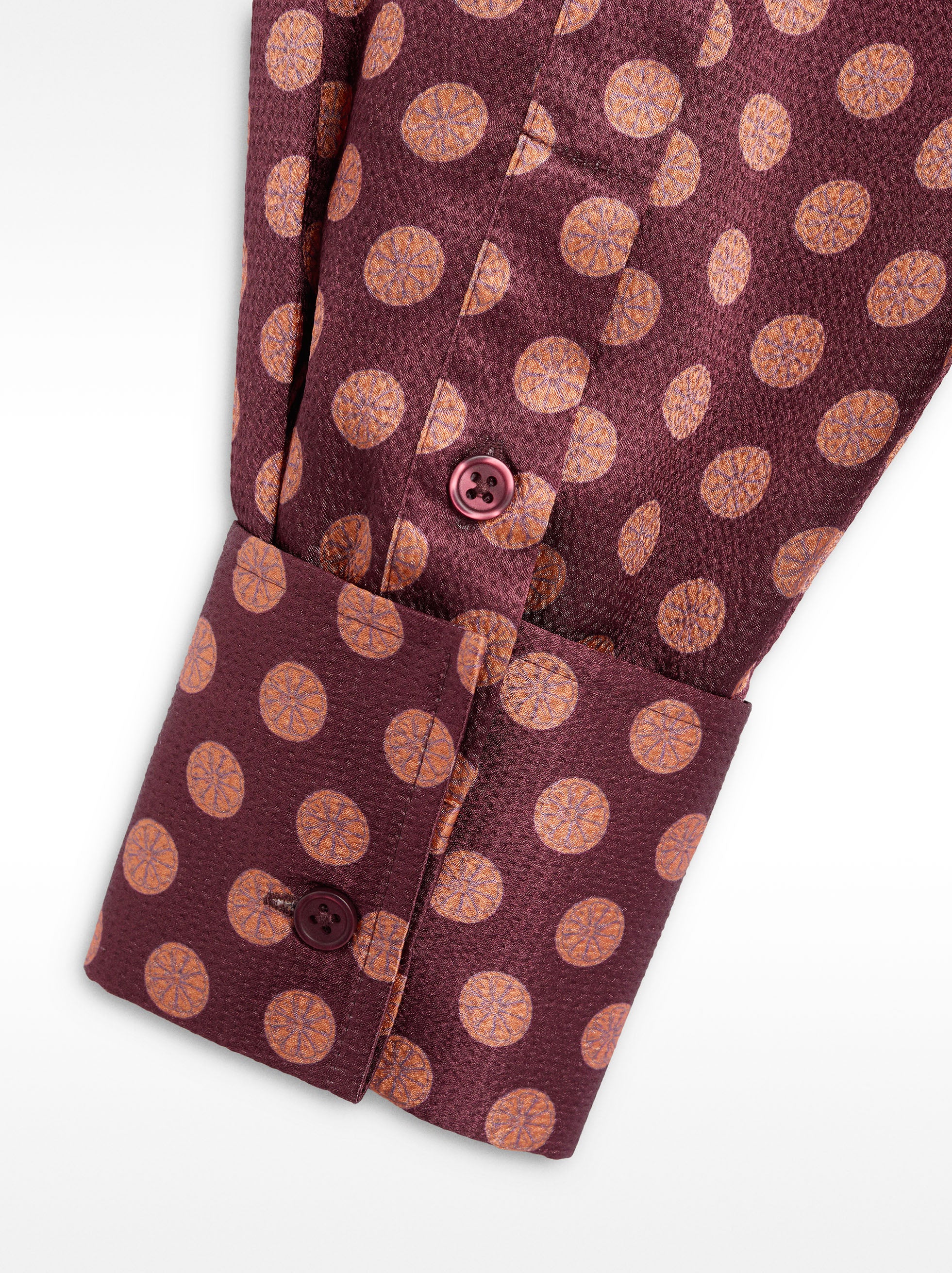Camisa Estampada Satinada