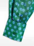 Camisa Estampada Satinada