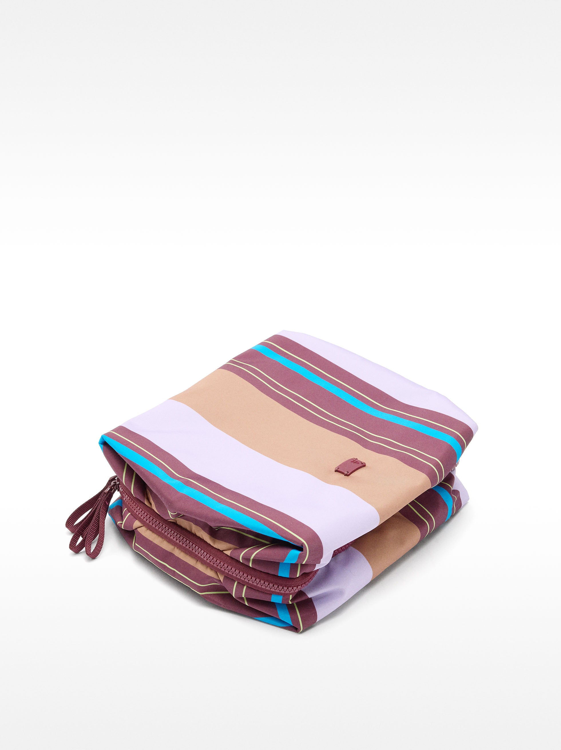 Neceser De Nylon A Rayas